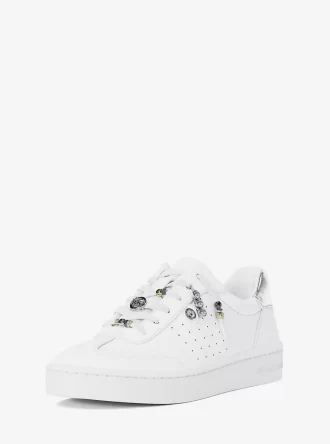 Δερμάτινο sneaker Scotty με διακόσμηση