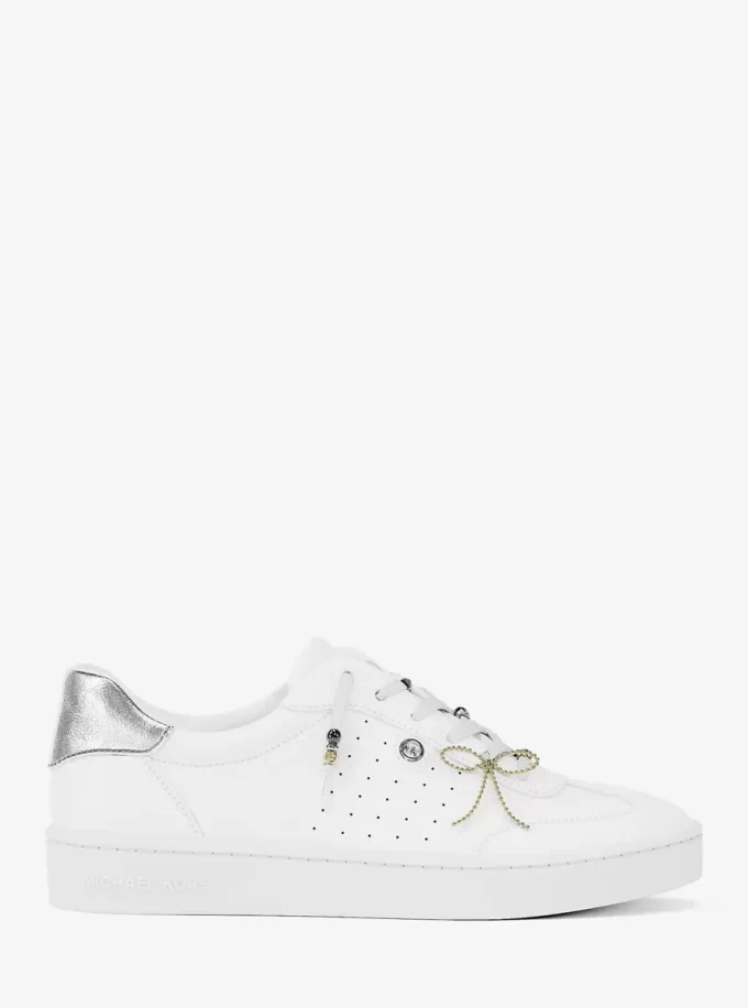 Δερμάτινο sneaker Scotty με διακόσμηση Δερμάτινο sneaker Scotty με διακόσμηση