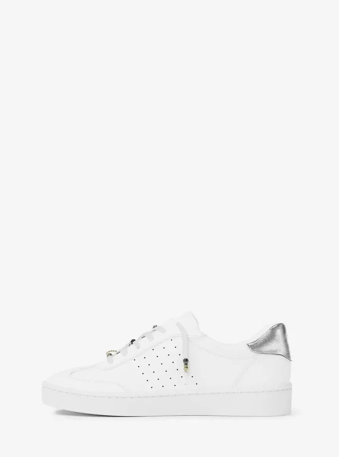 Δερμάτινο sneaker Scotty με διακόσμηση Δερμάτινο sneaker Scotty με διακόσμηση