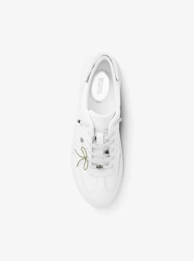 Δερμάτινο sneaker Scotty με διακόσμηση Δερμάτινο sneaker Scotty με διακόσμηση