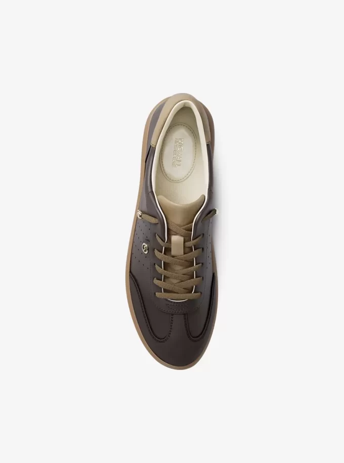 Δερμάτινο sneaker Scotty