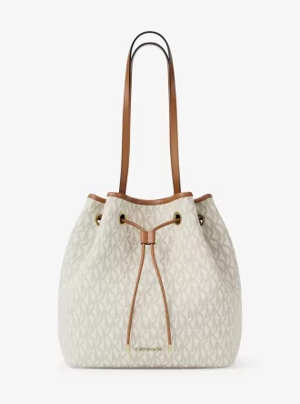 Τσάντα Tote Bucket με λογότυπο Avery Medium Signature