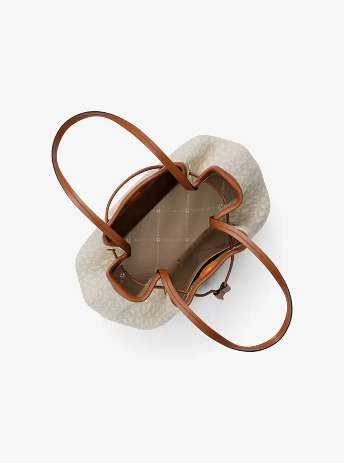 Τσάντα Tote Bucket με λογότυπο Avery Medium Signature
