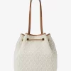 Τσάντα Tote Bucket με λογότυπο Avery Medium Signature
