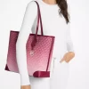 Μεγάλη τσάντα Tote Eva Ombré με λογότυπο και print Μεγάλη τσάντα Tote Eva Ombré με λογότυπο και print
