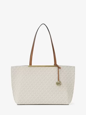 Μεγάλη τσάντα Tote με λογότυπο Evelyn