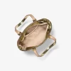 Τσάντα Tote Jet Set Extra-Small με ανάγλυφο μεταλλικό λογότυπο και μετατρέψιμη τσάντα Τσάντα Tote Jet Set Extra-Small με ανάγλυφο μεταλλικό λογότυπο και μετατρέψιμη τσάντα