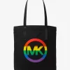 Τσάντα Tote PRIDE από βαμβάκι με λογότυπο Rainbow και λογότυπο