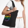 Τσάντα Tote PRIDE από βαμβάκι με λογότυπο Rainbow και λογότυπο