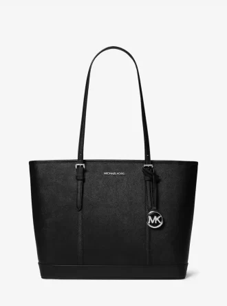 Μεγάλη τσάντα Tote από δέρμα Saffiano Jet Set Travel