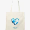 Τσάντα Tote από ανακυκλωμένο βαμβάκι και καμβά Watch Hunger Stop Τσάντα Tote από ανακυκλωμένο βαμβάκι και καμβά Watch Hunger Stop