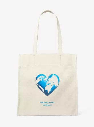 Τσάντα Tote από ανακυκλωμένο βαμβάκι και καμβά Watch Hunger Stop
