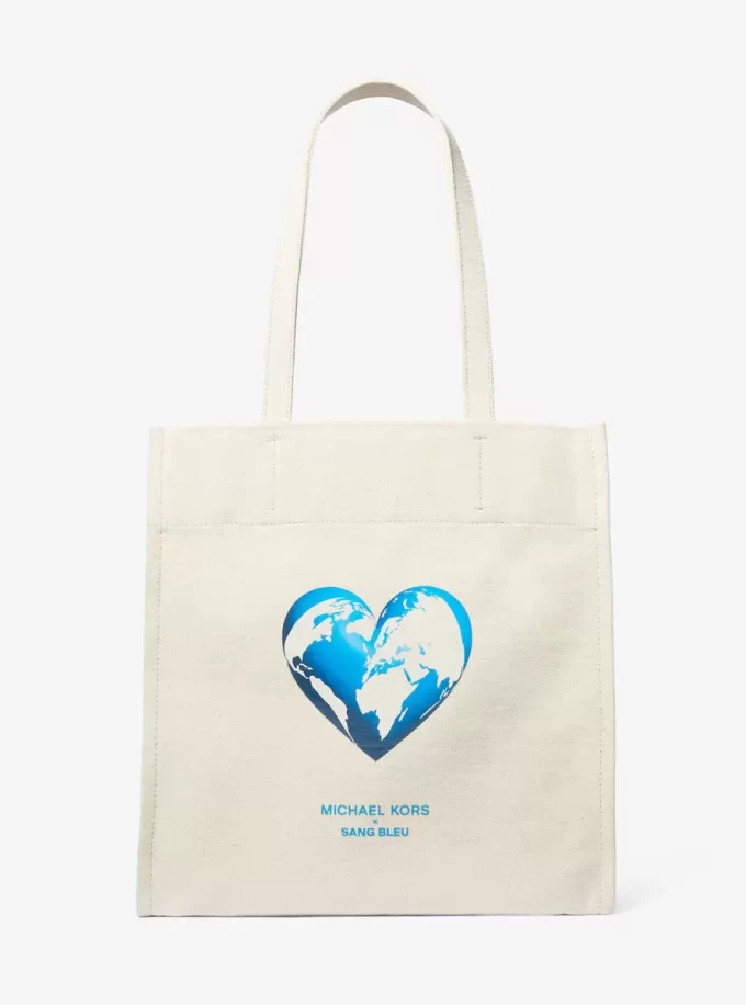 Τσάντα Tote από ανακυκλωμένο βαμβάκι και καμβά Watch Hunger Stop Τσάντα Tote από ανακυκλωμένο βαμβάκι και καμβά Watch Hunger Stop