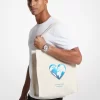 Τσάντα Tote από ανακυκλωμένο βαμβάκι και καμβά Watch Hunger Stop Τσάντα Tote από ανακυκλωμένο βαμβάκι και καμβά Watch Hunger Stop