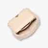 Μεγάλη τσάντα ώμου Tribeca Faux Shearling