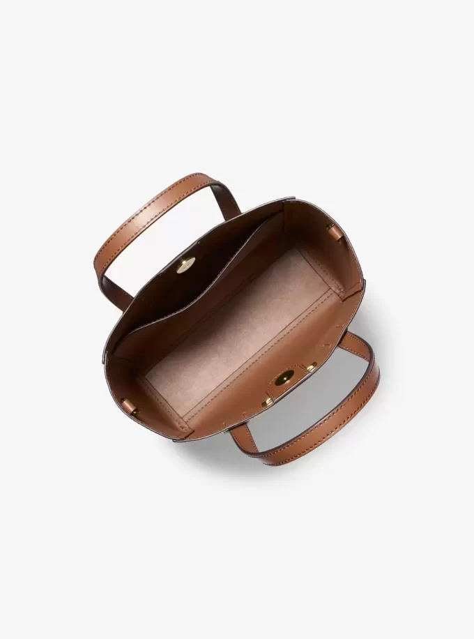 Μικρή τσάντα Vincent Signature Logo Convertible Tote με θήκη για κάρτες Μικρή τσάντα Vincent Signature Logo Convertible Tote με θήκη για κάρτες