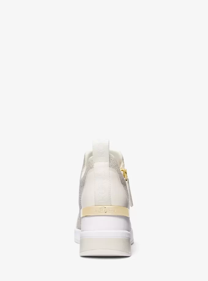 Πλεκτό αθλητικό παπούτσι Willis Metallic Stretch Knit