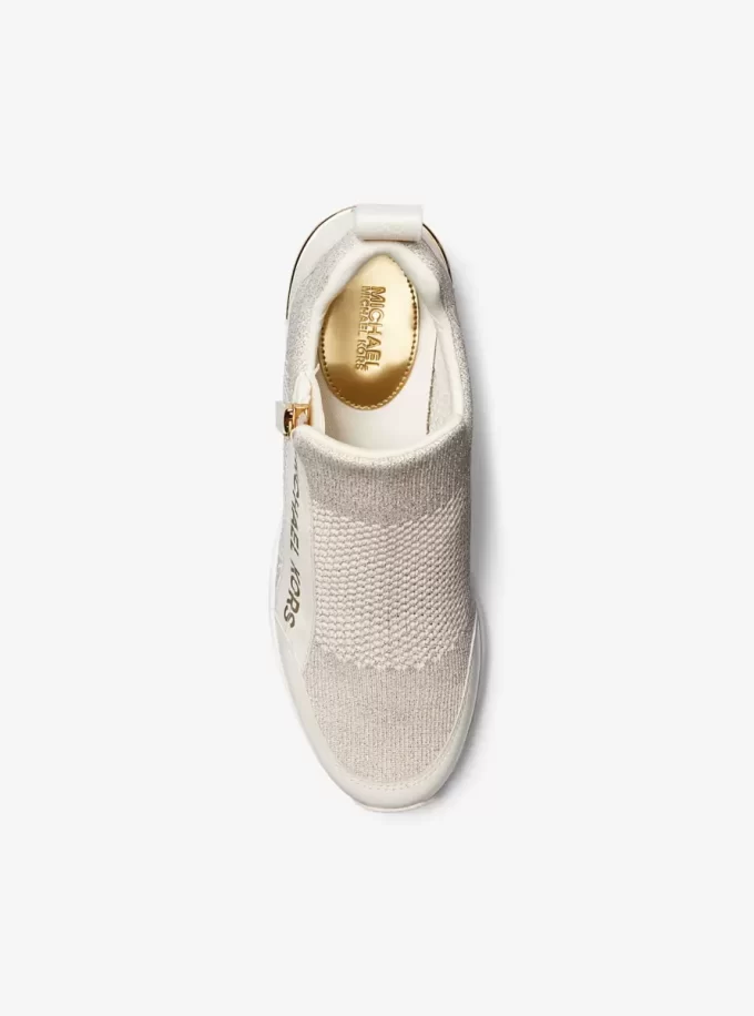Πλεκτό αθλητικό παπούτσι Willis Metallic Stretch Knit